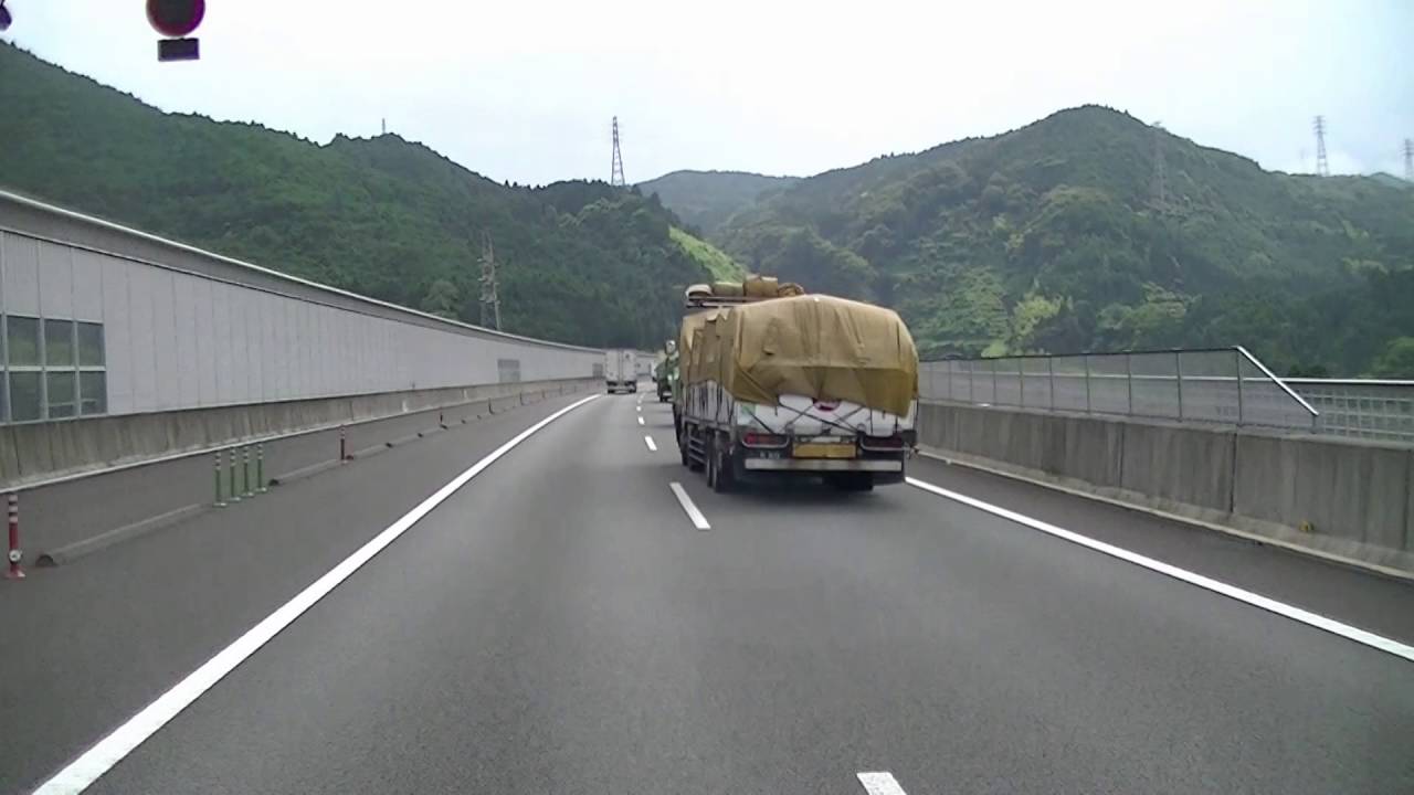 【前面展望】新東名高速道路　御殿場ＪＣＴ－豊田東ＪＣＴ