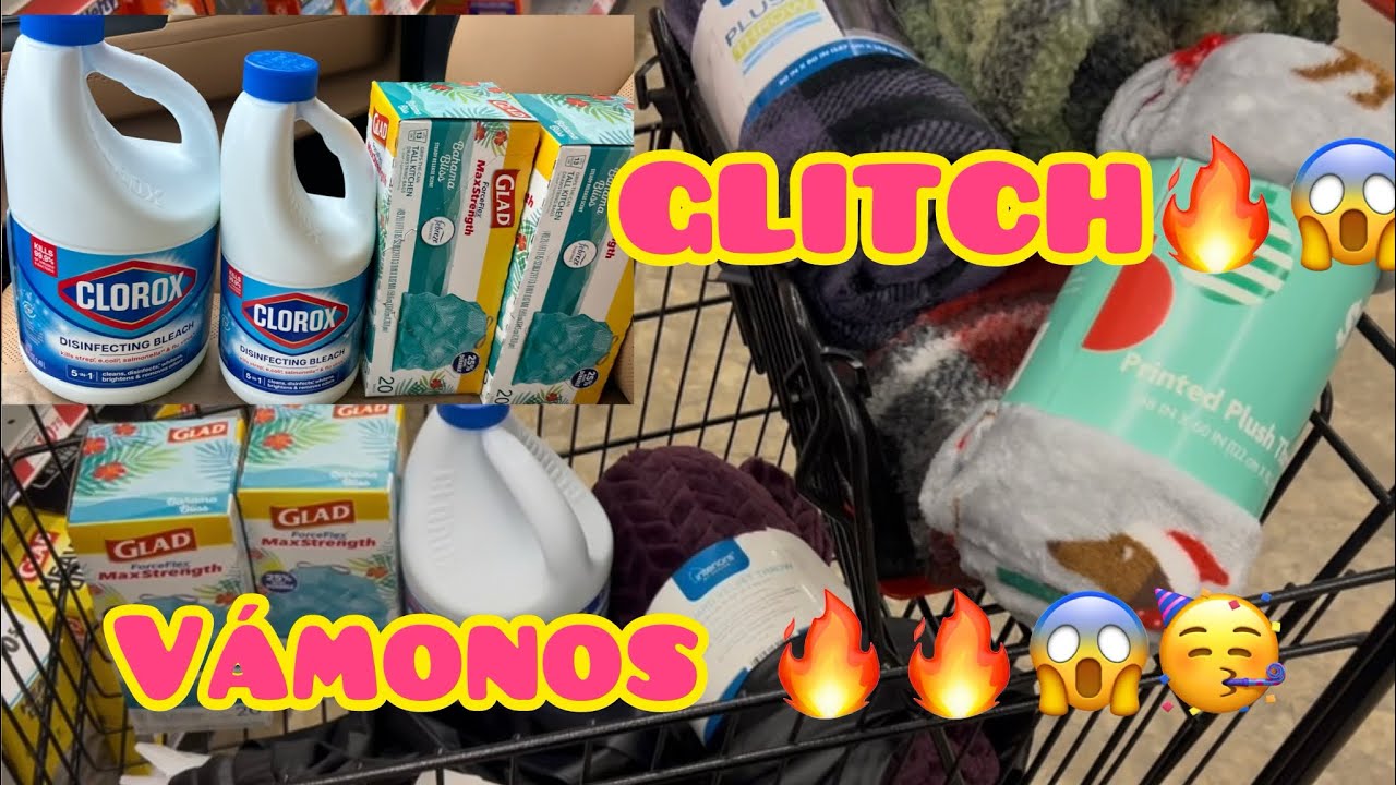 🔥🔥GLITCH 🔥🔥vámonos por Clorox, Glad 🔥