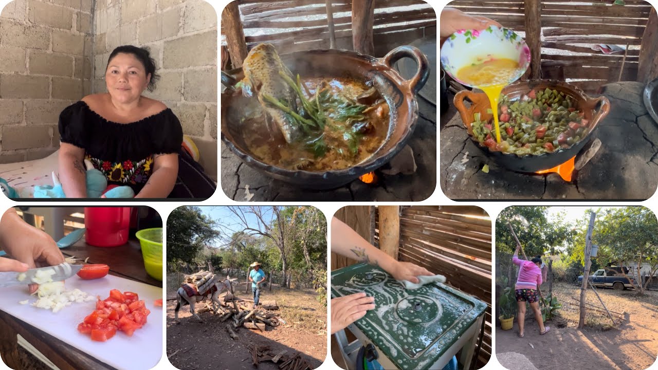 Aclarando un mal comentario‼️🫣➕Caldo de langostinos//variedad en el rancho🫶🏻