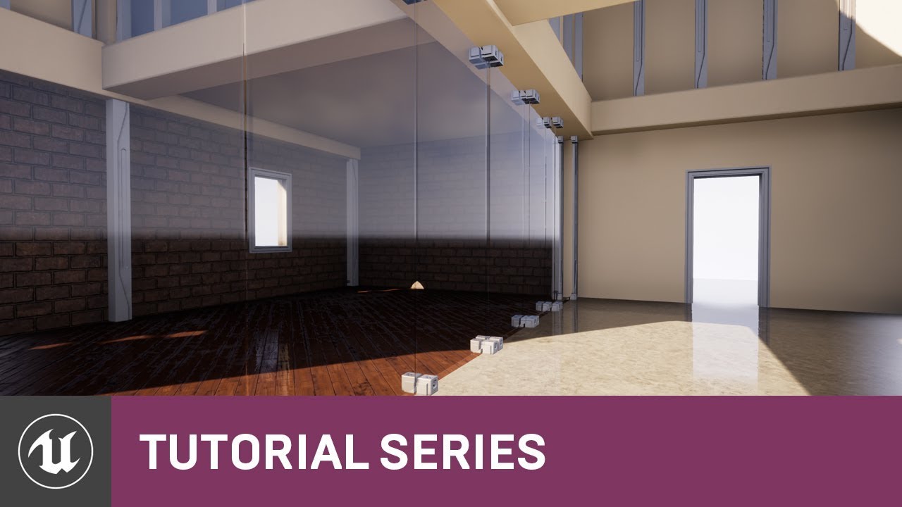 Intro to Level Creation: Building the Glass Walls | 07| v4.7 Tutorial Series | Unreal Engine