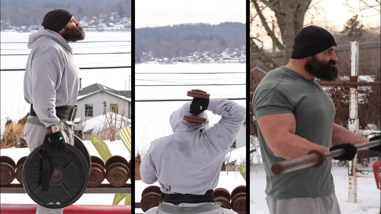 Old School Traps & Arm Workout | Grateful For Every Set and Rep! 