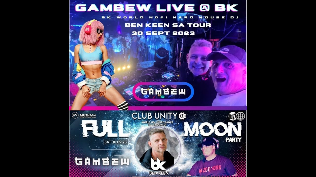 G@MBEW   -   LIVE @ BK (BEN KEEN) SA TOUR - CAPE TOWN 30 SEPT '23