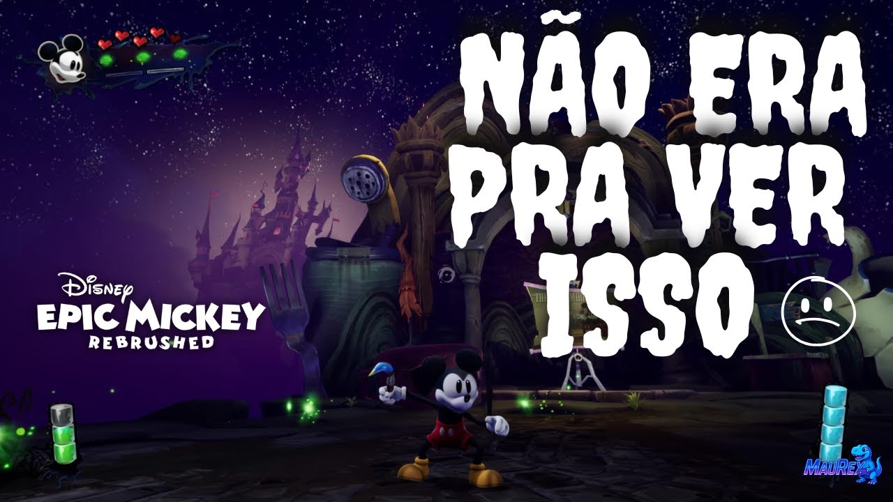 Algo MUITO estranho aconteceu… | Epic Mickey Rebrushed PS5 🇧🇷