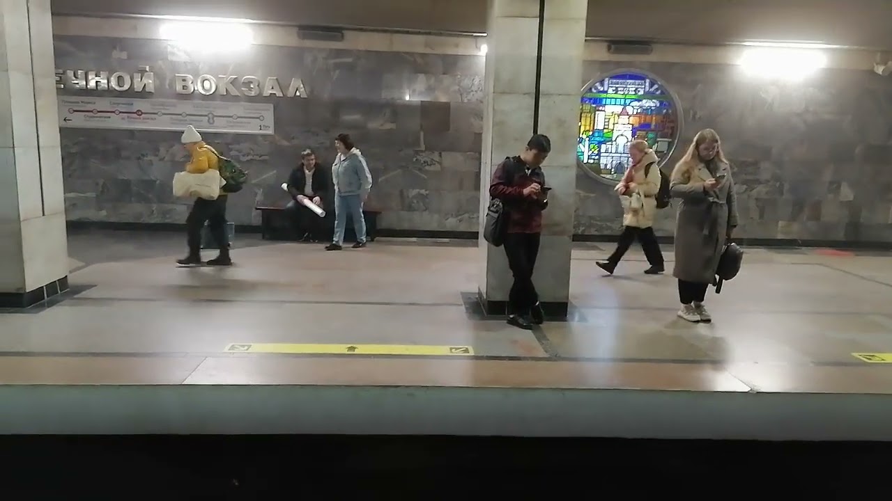 Ленинская линия на номерном Площадь Маркса - Красный Проспект 30.09 2023