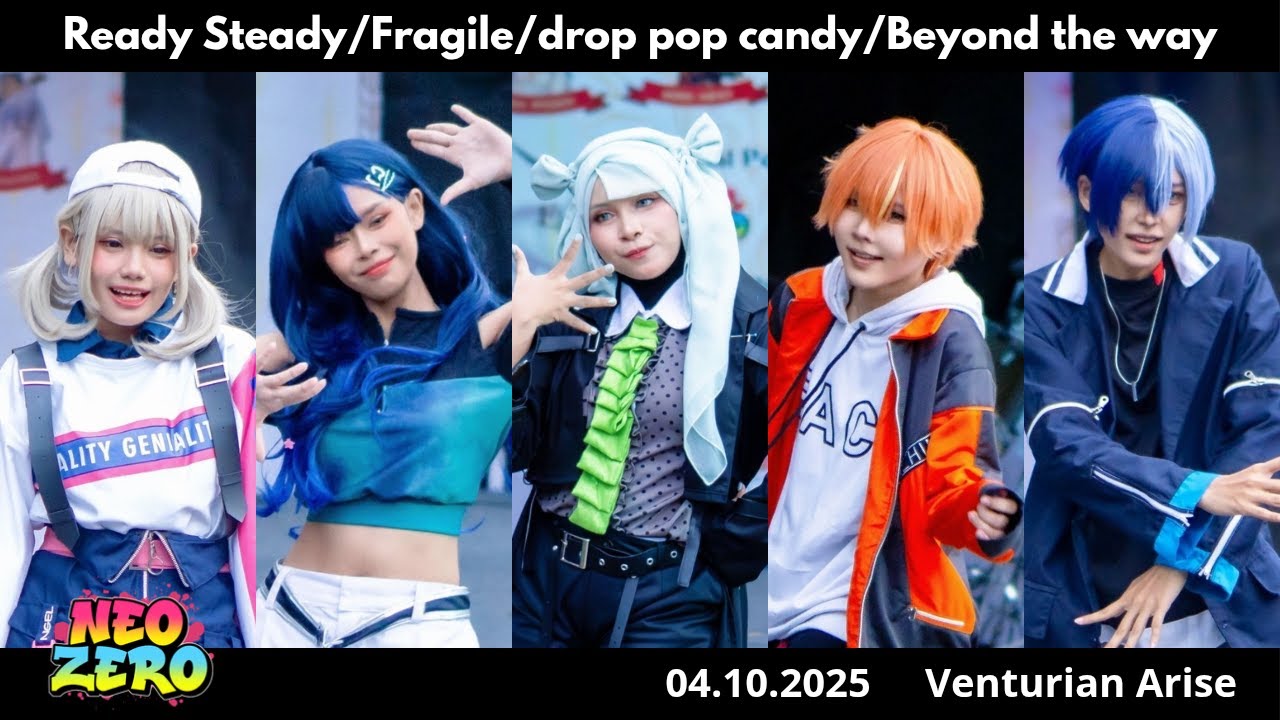 【プロセカ】Ready Steady/Fragile/drop pop candy/Beyond the way [Vivid BAD SQUAD] Dance Cover