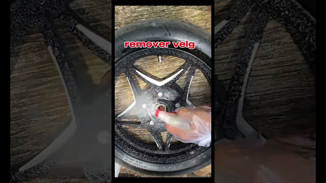 cara mudah remover cat velg cnc #bengkelpemula #fyp  #mekanikbengkel #bengkelracing #velg #tutorial