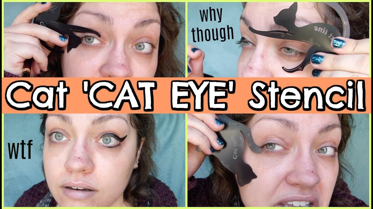 HACK OR HOAX | 'Cat Line' Cat-Shaped Eyeliner Stencil... Seriously??