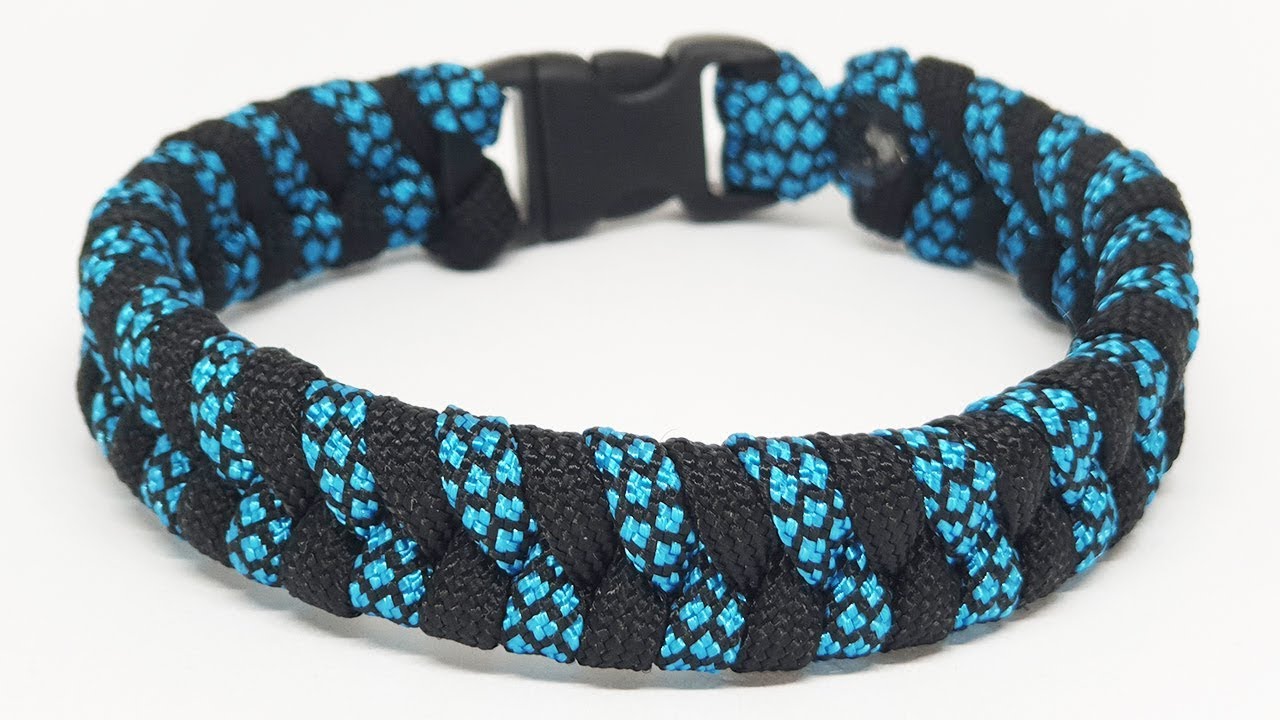 Pulsera paracord fácil de hacer nudo cola de pescado