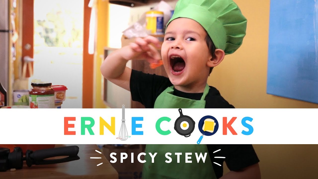 Ernie Cooks Spicy Stew | Ernie Cooks | HiHo Kids