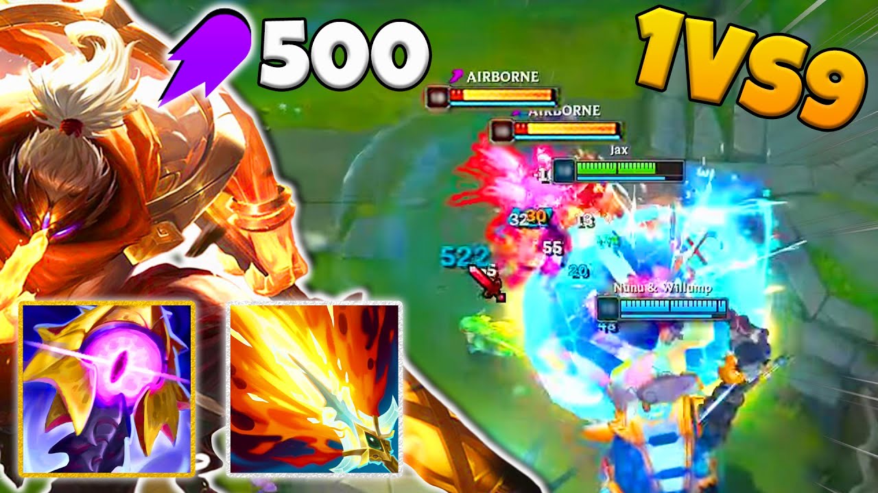 JAX AP DÀ SEMPRE SODDISFAZIONI - League of Legends ITA #3729