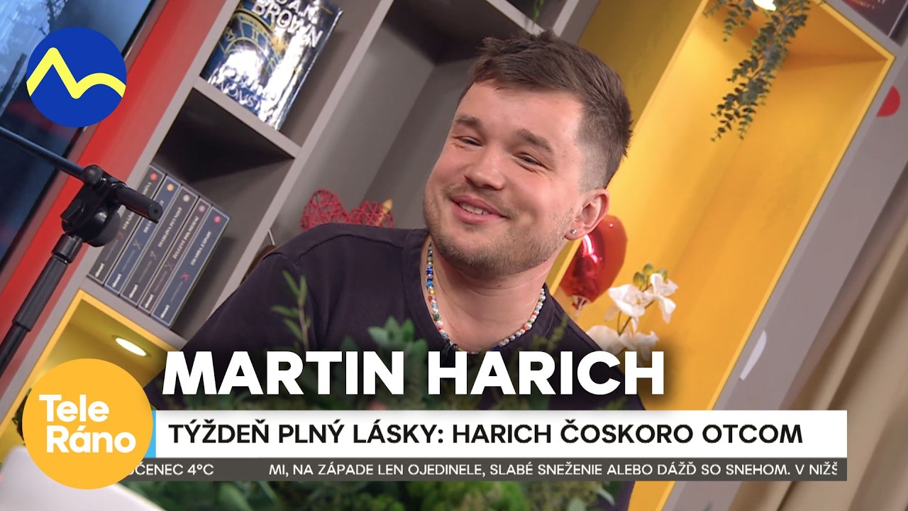 Martin Harich so snúbenicou čakajú bábätko | Teleráno