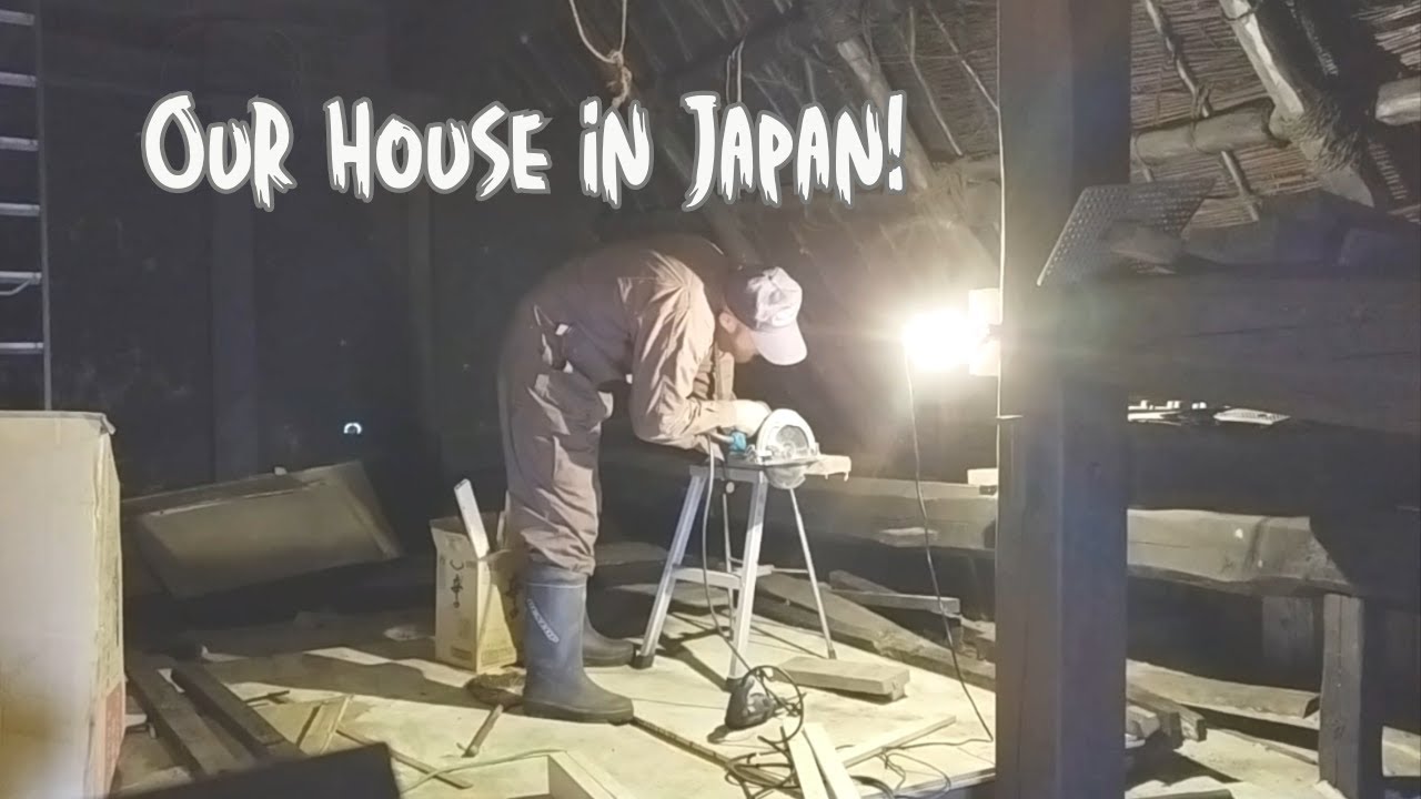 Fell through the ceiling, and ended up creating a great new space.