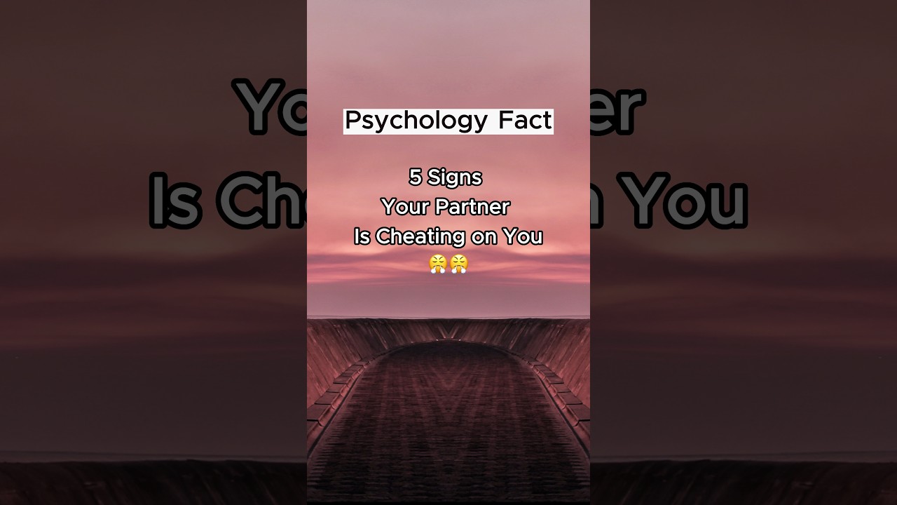 5 Signs Your Partner Is Cheating on You: #Cheating #Relationships #Love #psychologyfacts #psychology