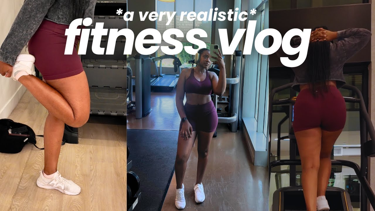 realistic gym week | workouts, meal prep & staying motivated