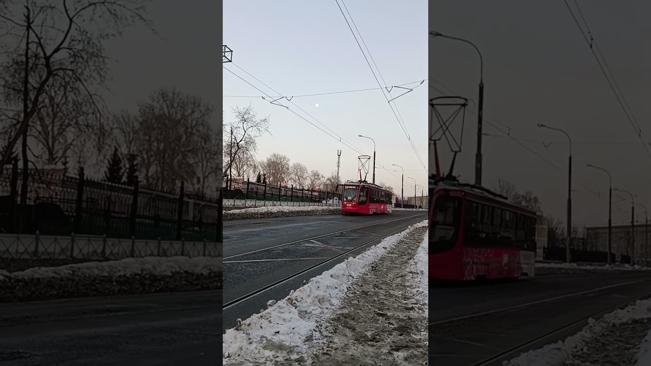 Г. Пермь. Трамвай 588. Модель 71-623-00, маршрут 11.