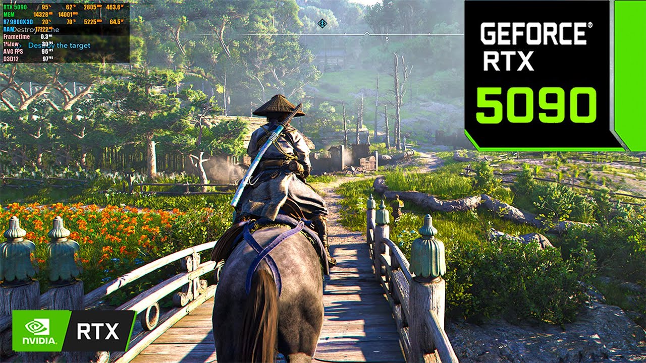 Assassin's Creed Shadows : RTX 5090 32GB ( 4K Maximum Settings RTX ON / DLAA ON )
