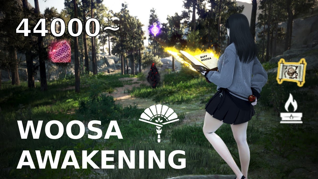 BDO | Woosa Awakening | Dehkia 2 Ash Forest | 43840/h | Lv2 + Agris