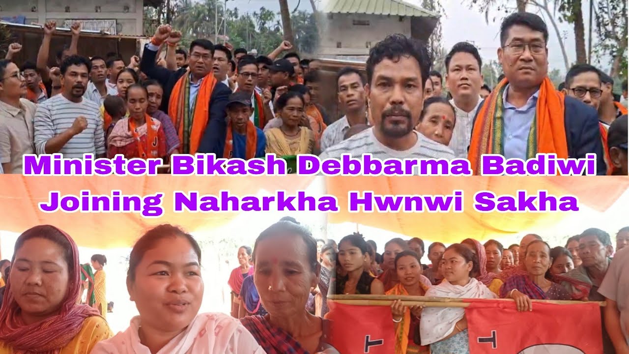 Minister Bikash Debbarma Fake Joining Naharkha South Dumacherra Vc ni Nita Kumar Parao 