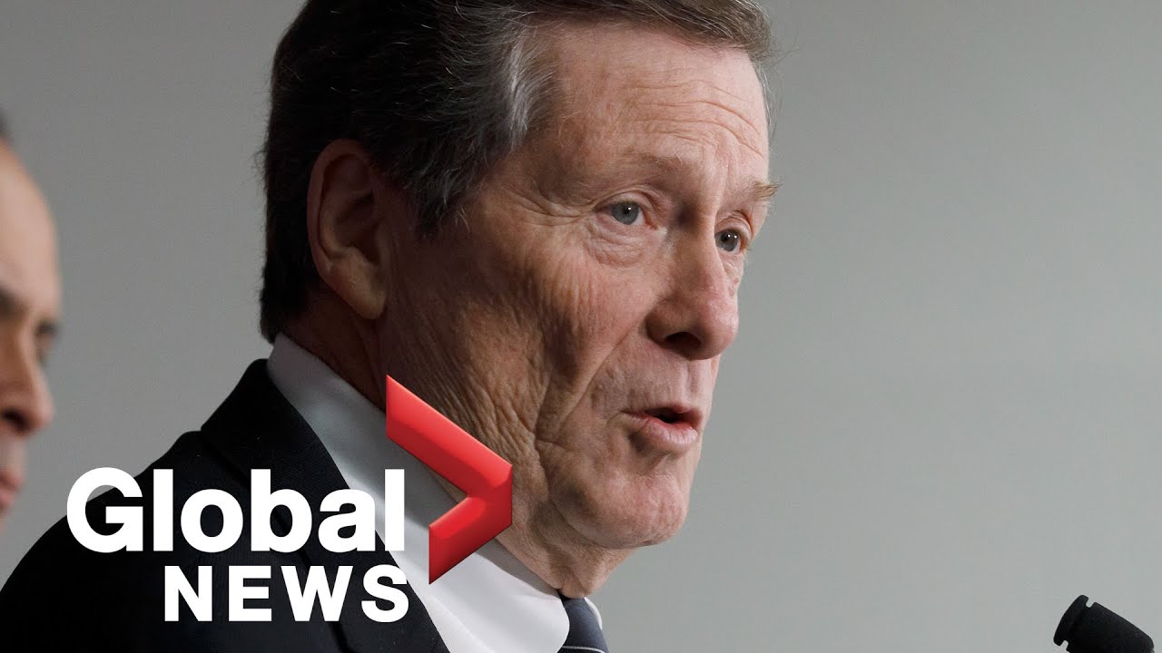 Toronto Mayor says latest provincewide shutdown 