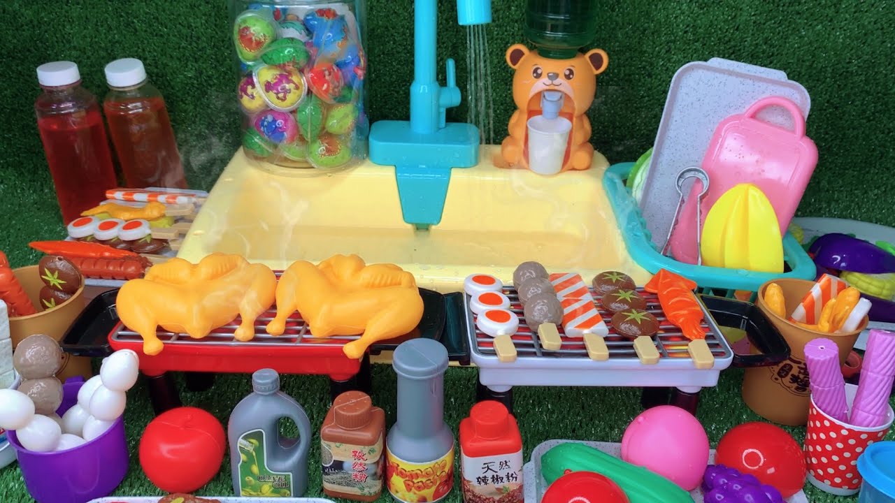 8 Minutes Satisfying Cuting Fruits, Cooking Toys, Lutu-lutuan, Kitchen Toys, Hello Kityy, ASMR