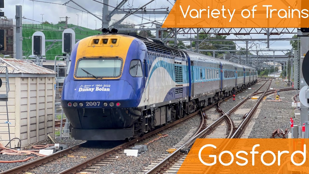 Sydney Trains Vlog 1904: Gosford Friday Afternoon Variety of Trains
