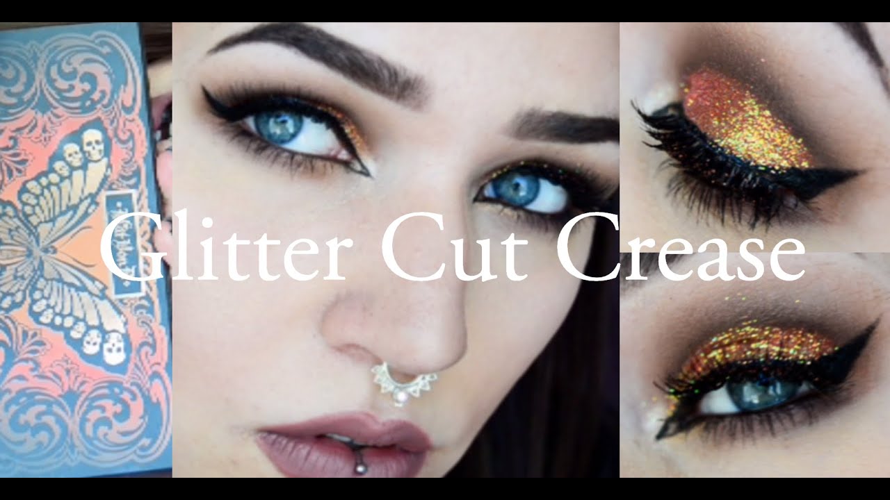 Monarch Palette & Glitter Injections Cut Crease Tutorial | LilacBat