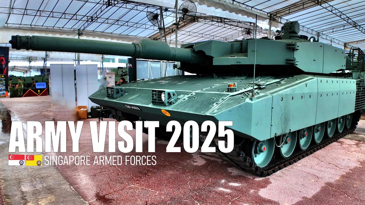 Army Visit 2025 - Singapore Armed Forces (SAF) 🇸🇬 [4K]