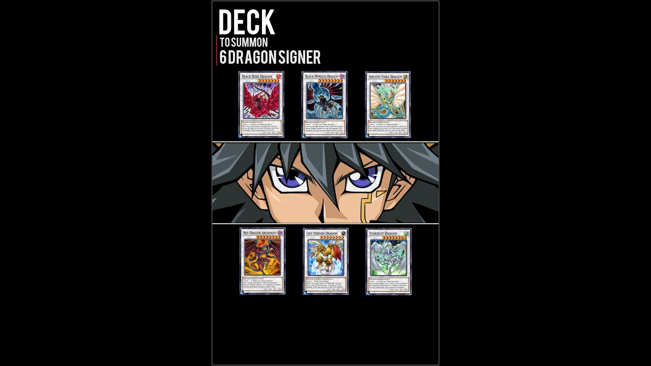 Yugioh Duel Links - Yusei x Deck для призыва 6 Драконьих Знаменитостей!