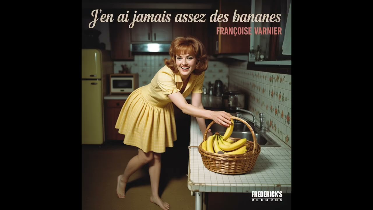 Françoise Varnier - J'en ai jamais assez des bananes (années 60 - Humour)