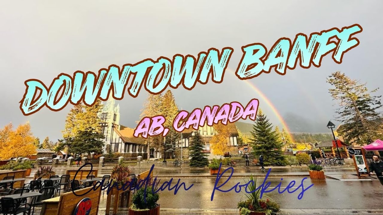 Downtown Banff - AB, Canada