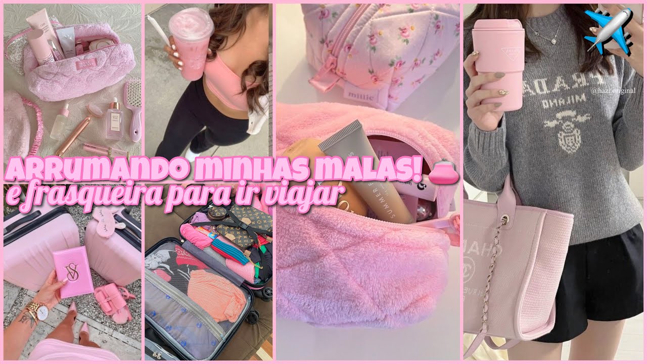 arrumando minha MALA PARA ir VIAJAR! 👛 {Canal Sophia Lima}