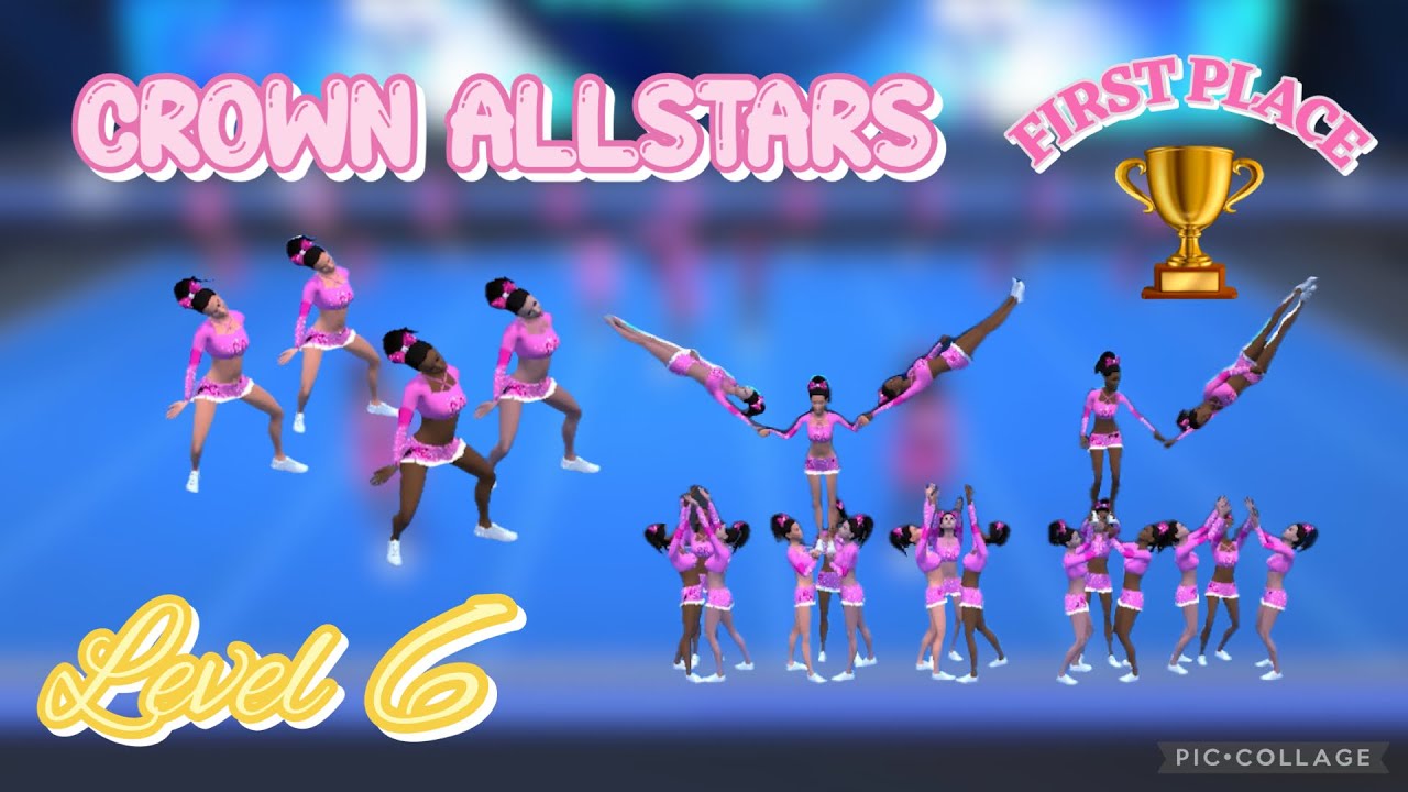 First Place🥇- Level 6 Competition - Crown Allstars