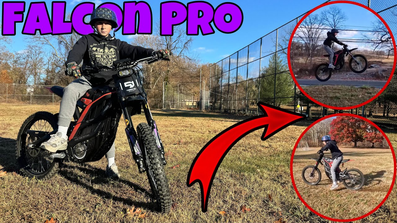Я купил новейший электрический мотоцикл для мотокросса. 79 Bike Falcon Pro!!