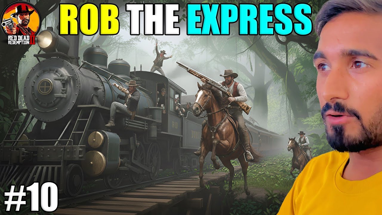 Epic Train Robbery! | Red Dead Redemption 2 Gameplay #10
