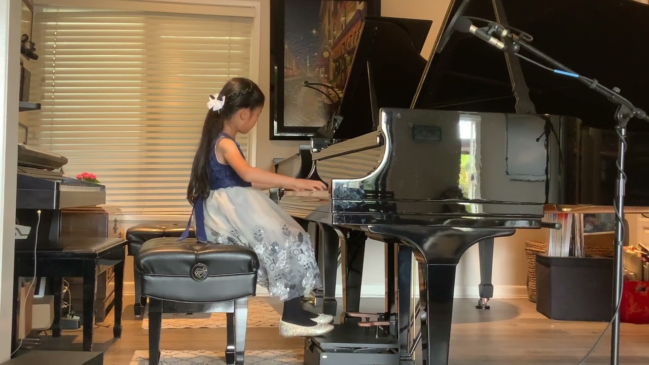 Mia L. Performs Musette in D Major BWV 126 by J.S. Bach