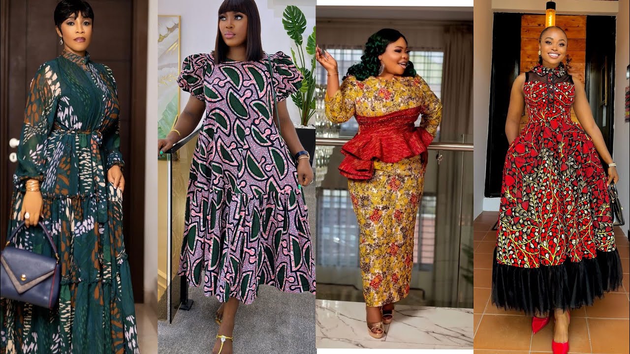 🆕️TRÈS BELLE TENUE AFRICAINE DE ROBE LONGUE MOYENNE 2025 WAX/PAGNE AFRICAN CASUAL DRESS ANKARA GOWN