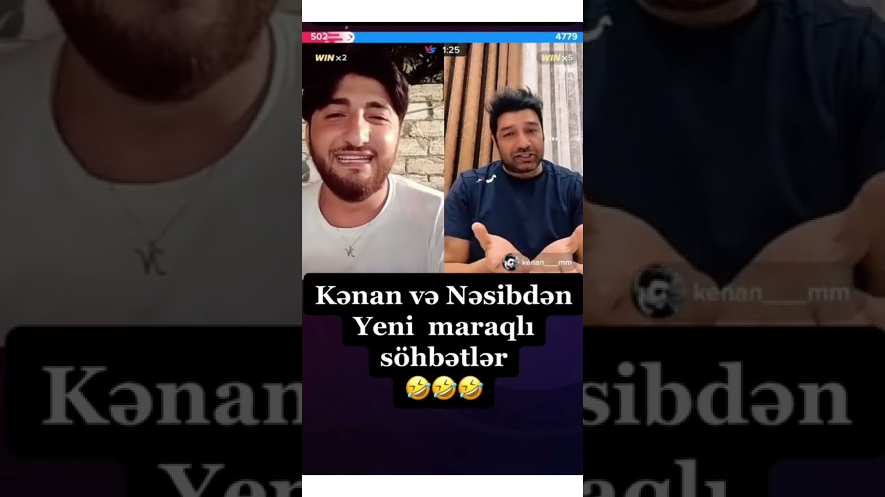 KENAN MM ILE NESIB MARAQLI SOHBETI 😂😂 TIKTOK CANLI YAYIN YARISMA (2022)