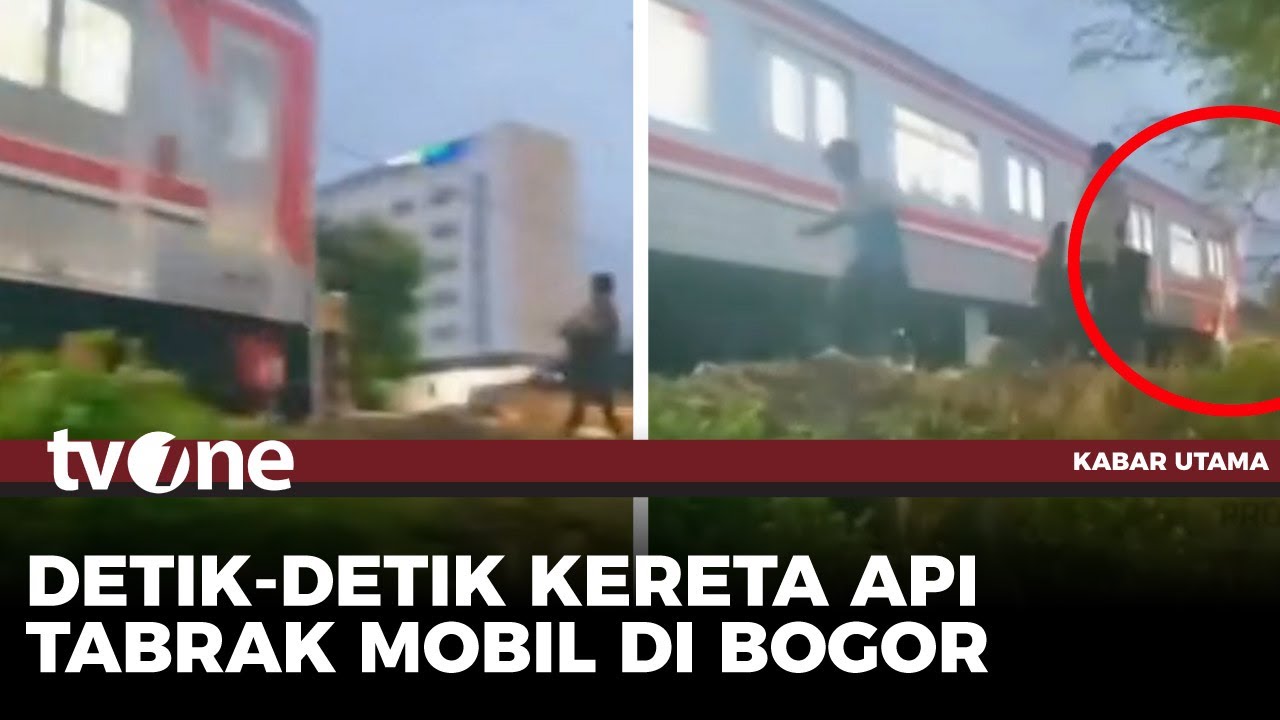 KRL Tabrak Mobil di Perlintasan Bogor | Kabar Utama tvOne