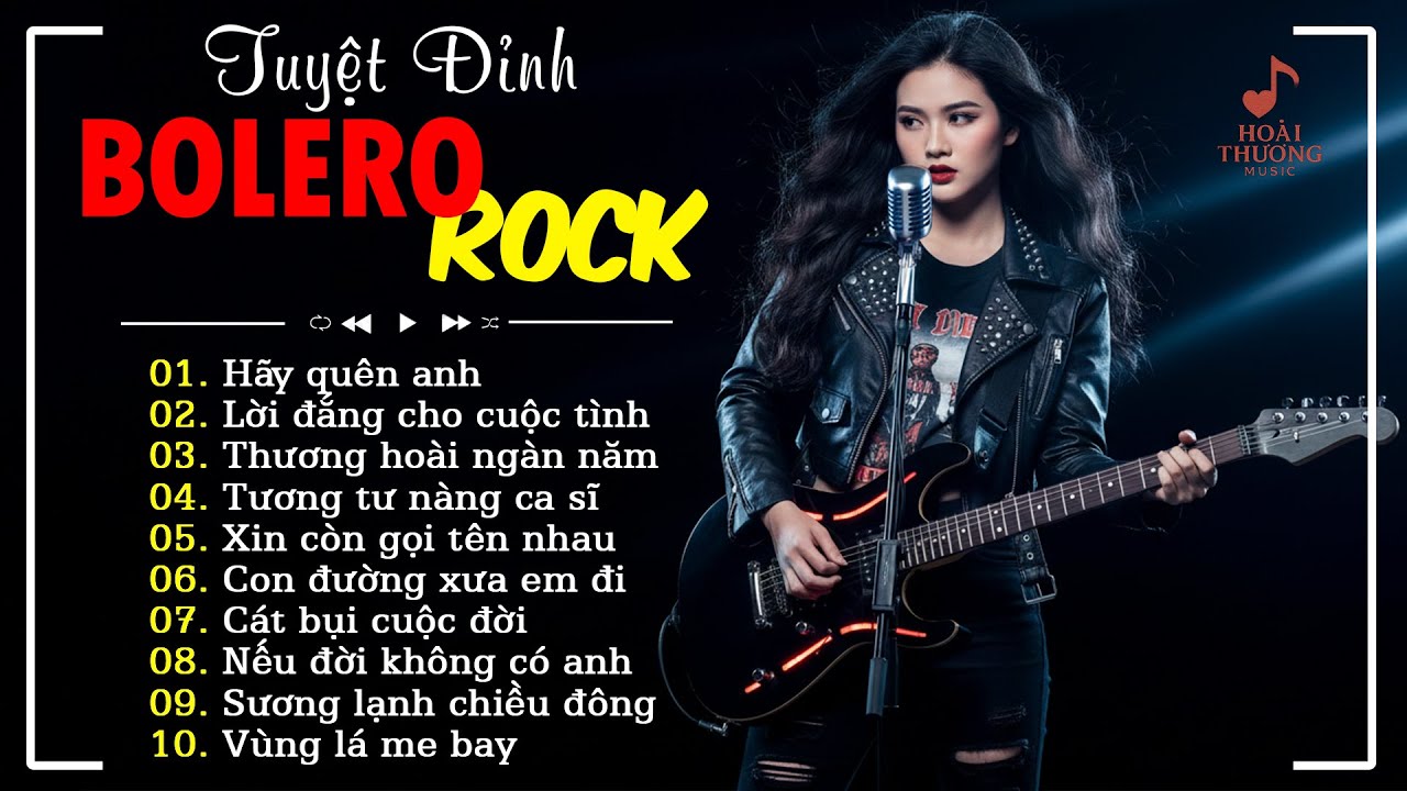 Siêu Phẩm Bolero Rock AI Cover Hay Nhất | LK Nhạc Bolero Metal Rock NGHE LÀ GHIỀN #metalrock