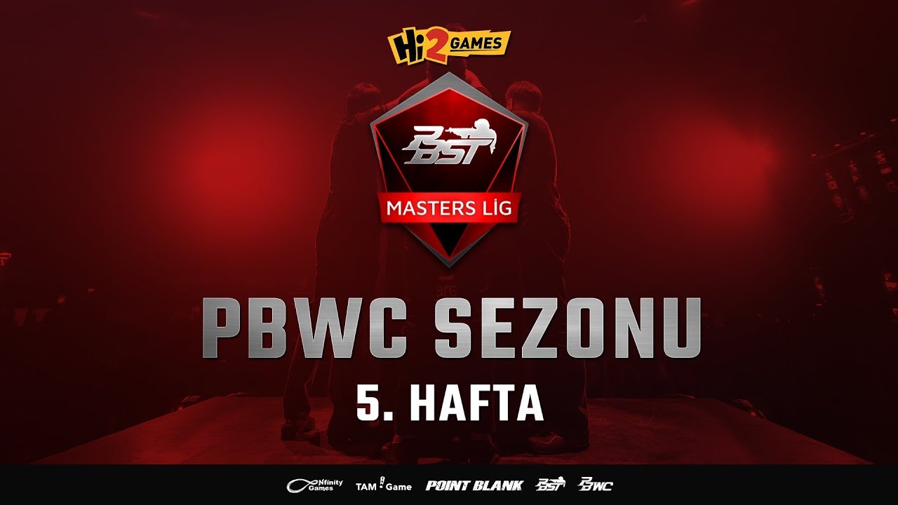 Hi2Games PBST 2018 PBWC Sezonu - Masters Lig 5. Hafta - Point Blank