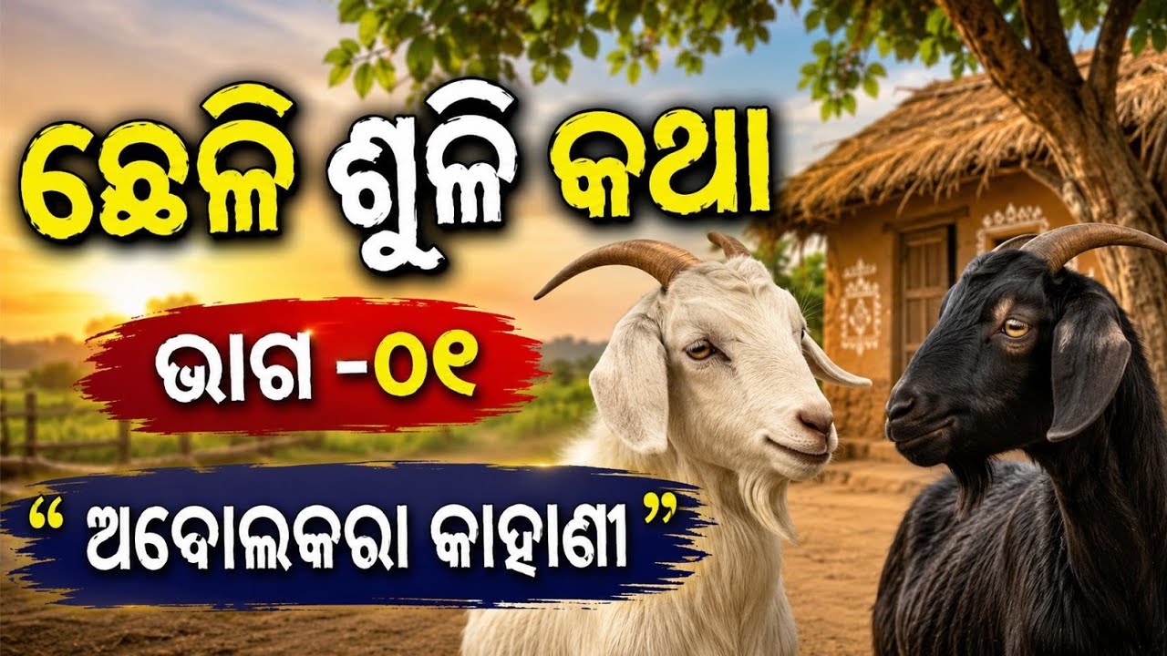 ଅବୋଲକରା କାହାଣୀ // ଛେଳି ଶୁଳି କଥା // ABOLAKARA KAAHANI // ODIA FAIRY TALES // ODIA FOK STORIES//ODISHA