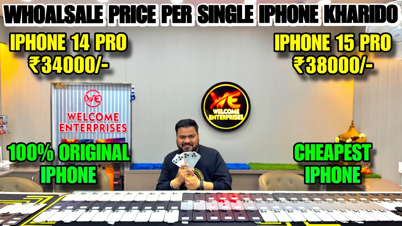 Biggest iPhone Sale Ever 🔥| Cheapest iPhone Market | Second Hand Mobile | iPhone15 Pro iPhone 17 Pro