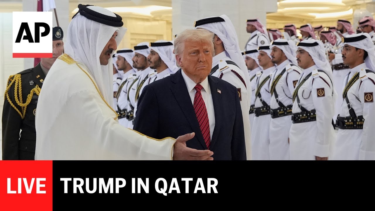 LIVE: Trump visits Qatar after Saudi Arabia