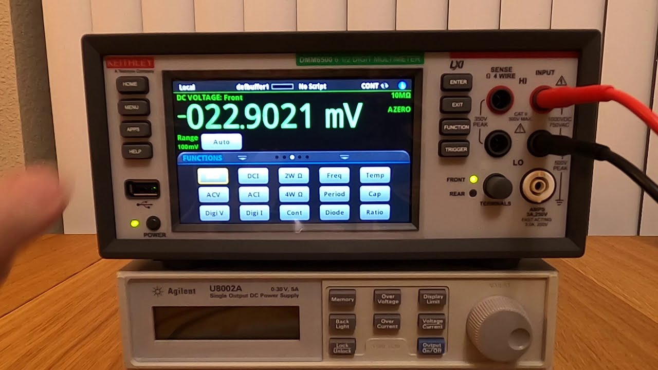 Keithley DMM6500 : Unboxing and first impressions of this gorgeous instrument
