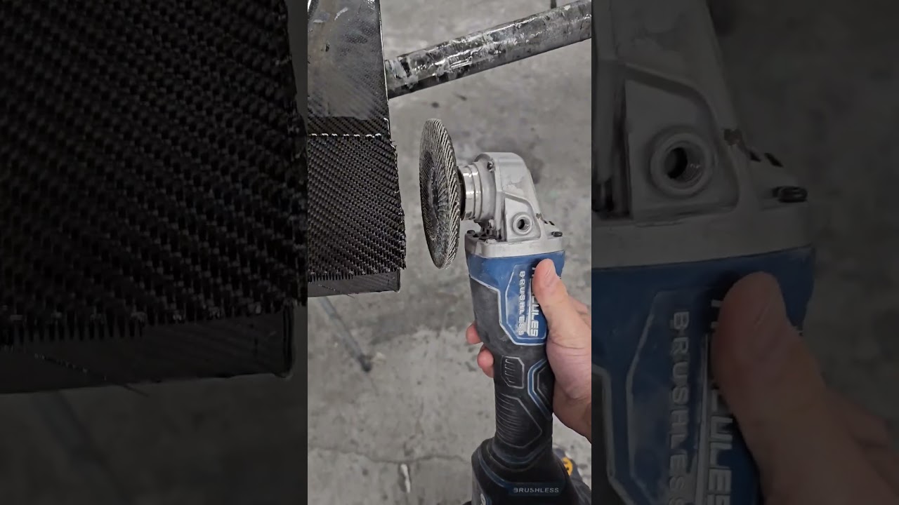 How to fix shattered carbon fiber #howto #diy #carbon #carbonfiber