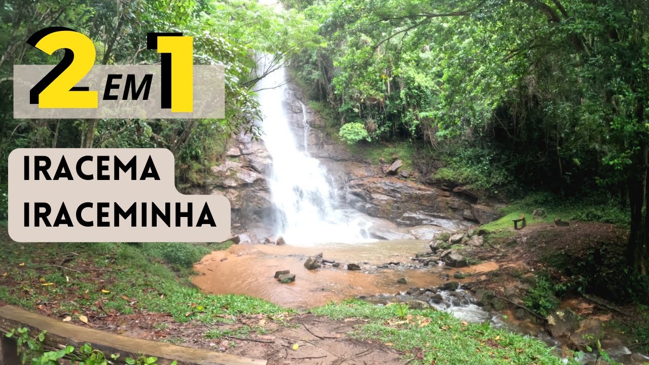 2 cachoeiras em 1 trilha | Iracema e Iraceminha