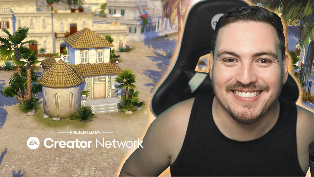 CONSTRUI uma casa inicial em MAMBELE!!! │ The Sims 4 │ SLOW BUILD