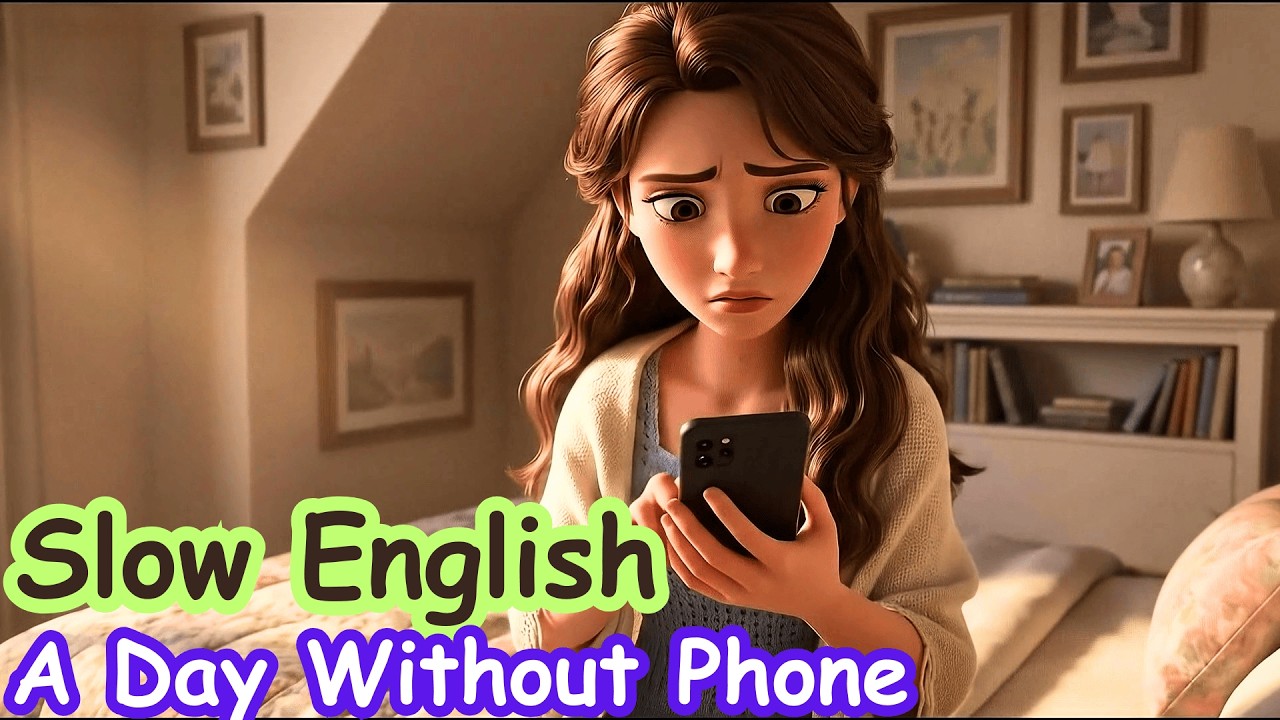 I spent a day without my phone | Slow English | Learn English