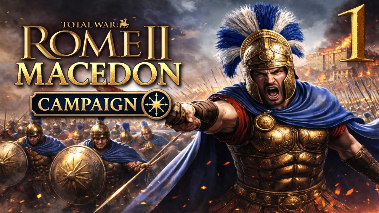 Macedon Rises | Part 1 – Phalanx Warfare & the Fight for Greece | Total War: Rome II