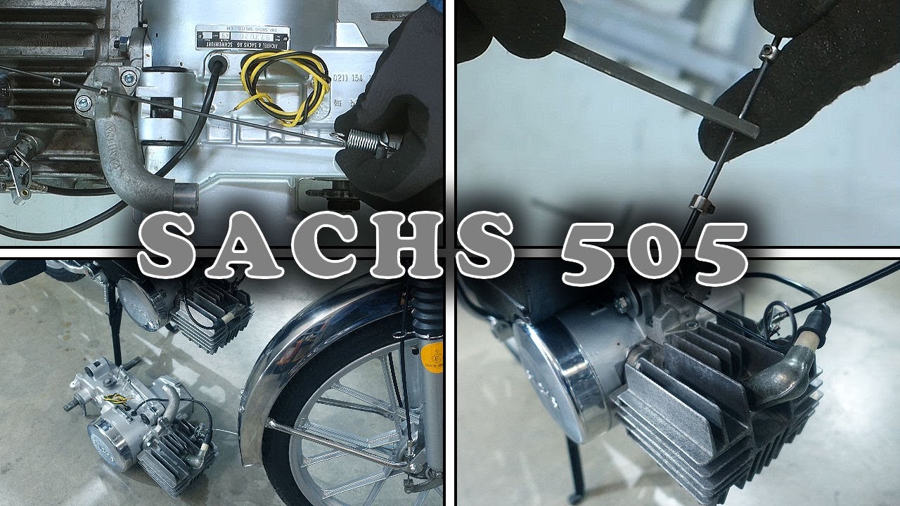 Sachs 505 Zweigang mit Automatikkupplung Teil 7